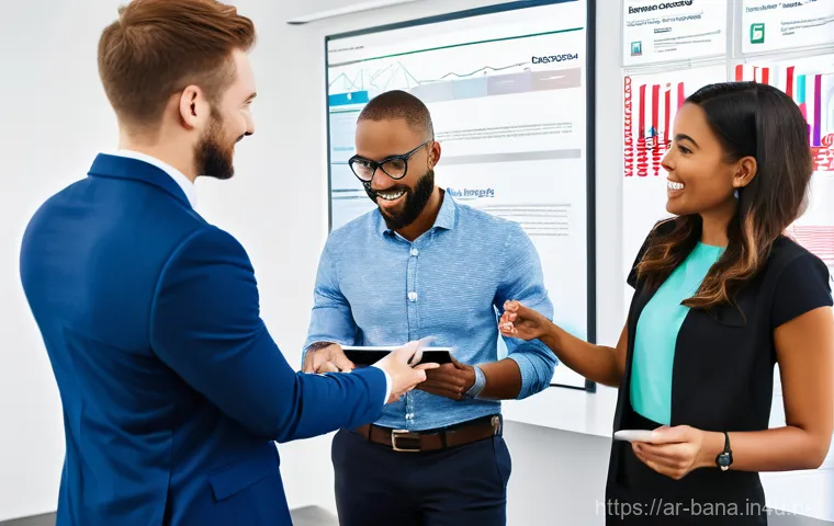 비즈니스 애널리스트 비즈니스 모델 분석 - **Prompt 1: The Heart of Business Strategy - Business Model Canvas in Action**
    A vibrant, medium...